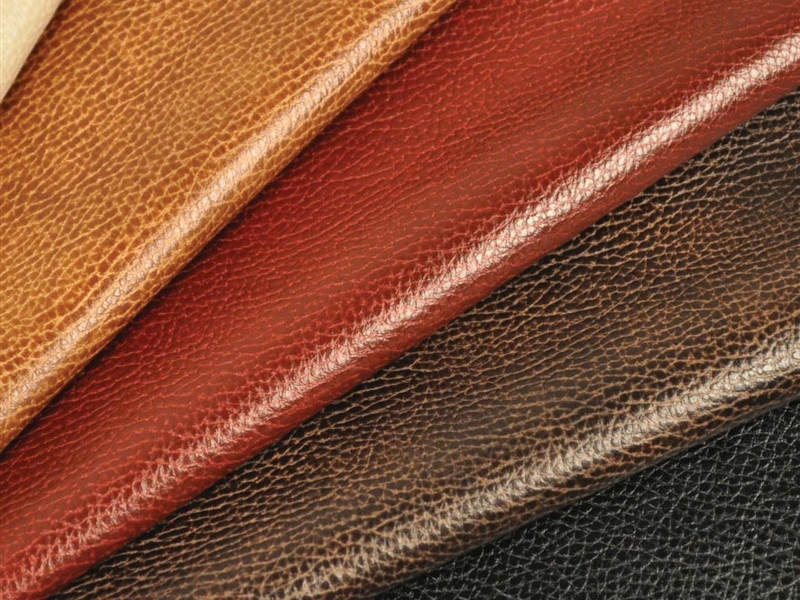 Buy red leather raw material at an exceptional price